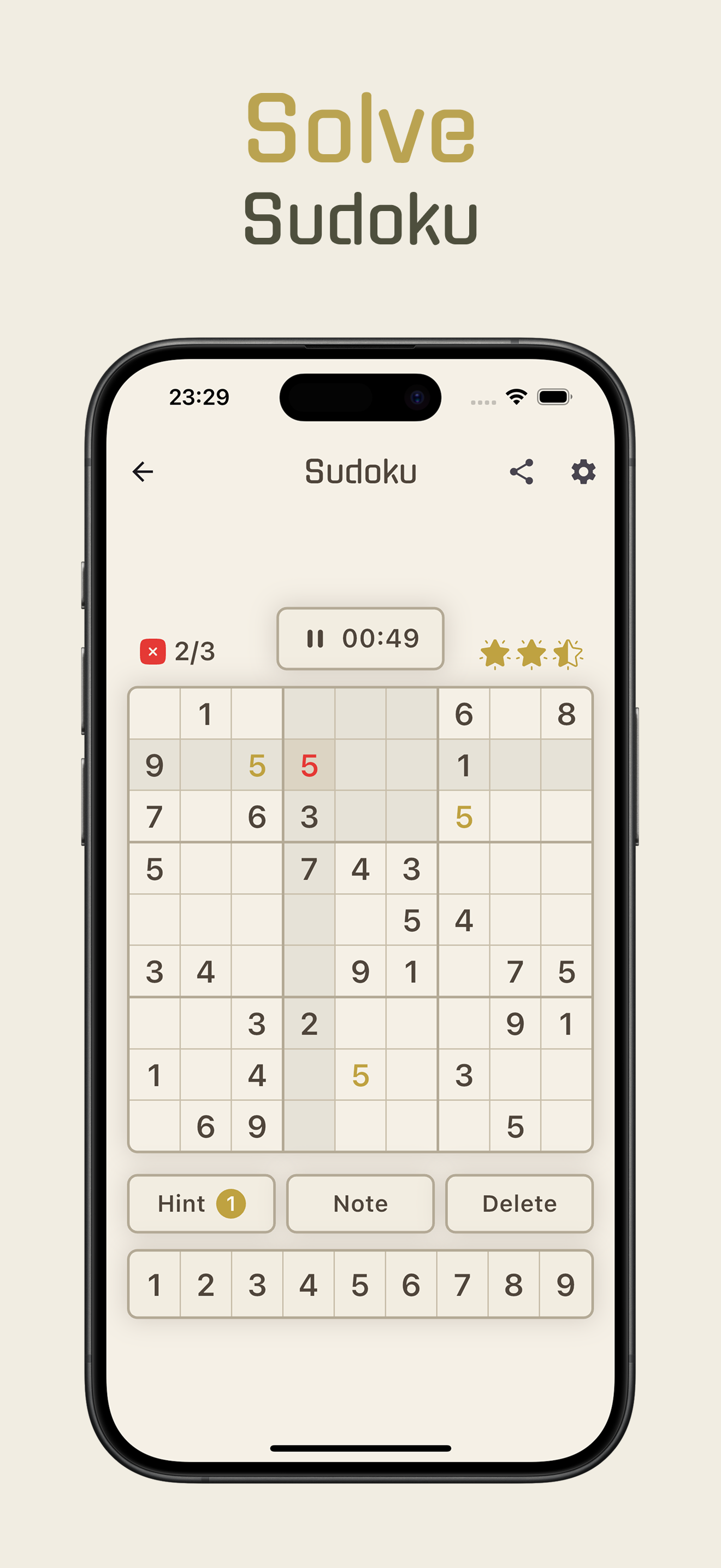 Sudoku Classic Screenshot 2